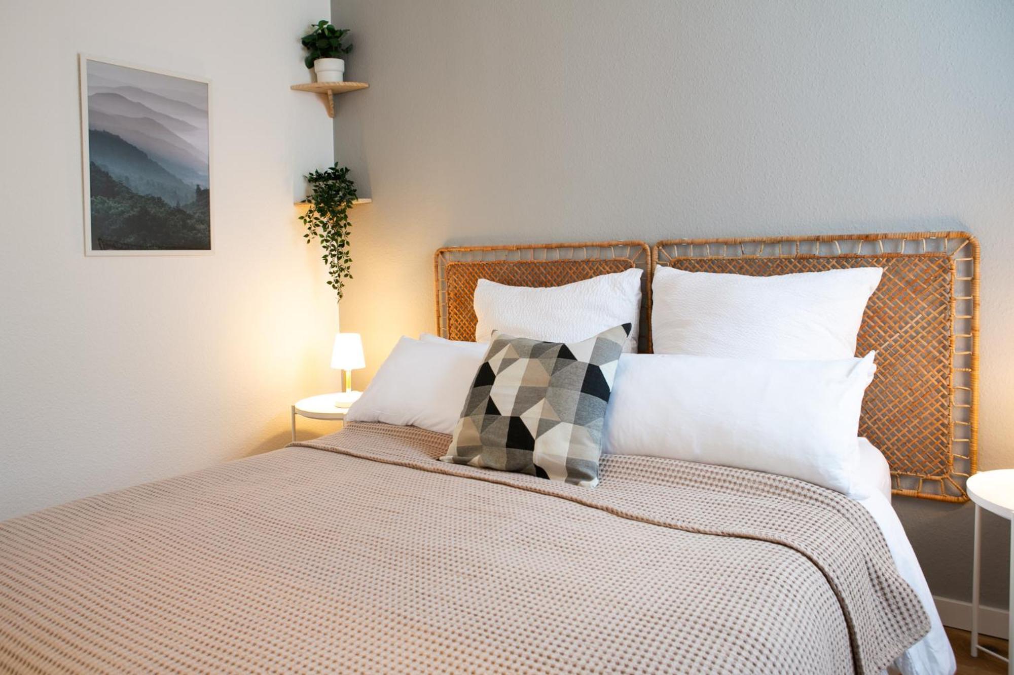 2 Zimmer, Bett Und Schlafsofa, Balkon, Waschmaschine L Leipzig Ngoại thất bức ảnh